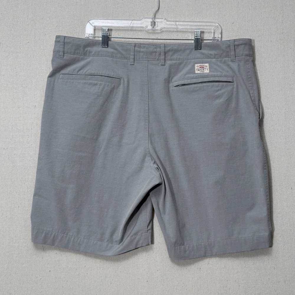 Faherty Mens All Day Shorts 39.5 In Waist Charcoal Gray 6
